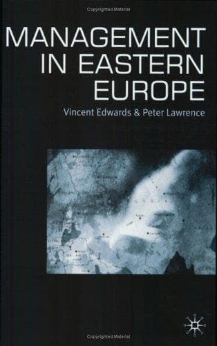 Cover of Management in Eastern Europe by Vincent Edwards