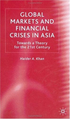 Cover of Global markets and financial crises in Asia by Haider Khan