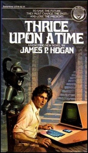 Cover of Thrice Upon a Time by James P. Hogan