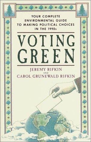 Cover of Voting green by Jeremy Rifkin