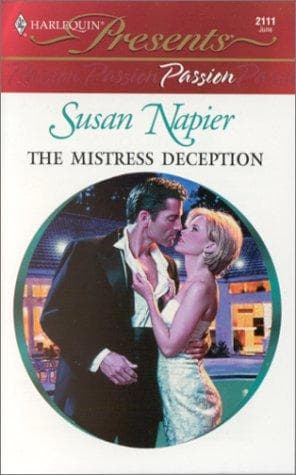 Cover of Mistress Deception by Susan Napier