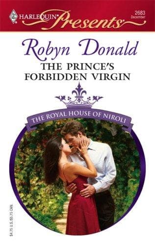Cover of The Prince's Forbidden Virgin by Robyn Donald