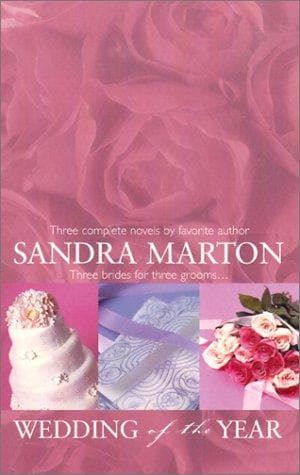 Cover of Wedding Of The Year by Sandra Marton