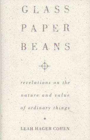 Cover of Glass, Paper, Beans by Leah Hager Cohen