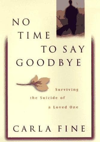 Cover of No time to say goodbye by Carla Fine