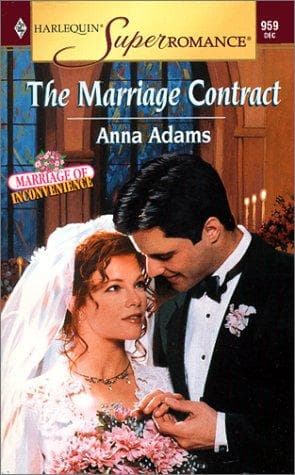 Cover of The Marriage Contract by Anna Adams