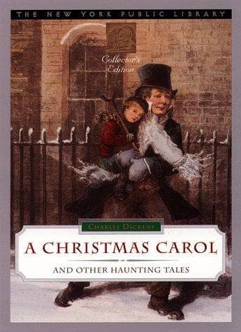 Cover of Christmas Carol and other haunting tales by Charles Dickens