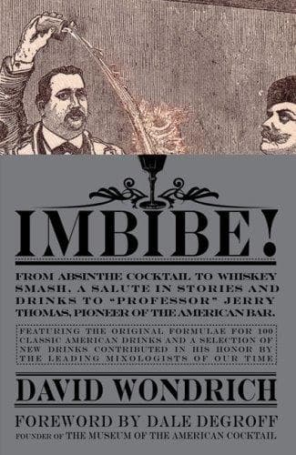 Cover of Imbibe! by David Wondrich