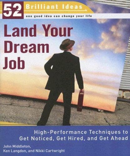 Cover of Land your dream job by John Middleton