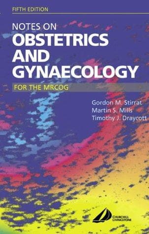 Cover of Notes on obstetrics and gynaecology by Gordon M. Stirrat