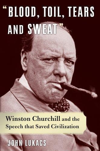 Cover of Blood, Toil, Tears and Sweat by John Lukacs