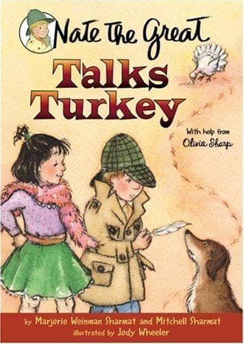 Cover of Nate the Great Talks Turkey by Marjorie Weinman Sharmat