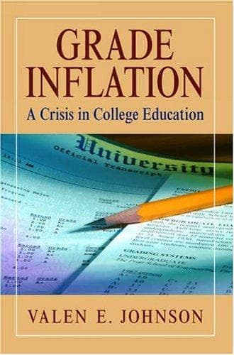 Cover of Grade Inflation by Valen E. Johnson