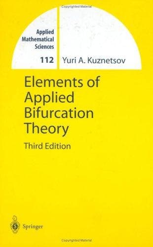 Cover of Elements of applied bifurcation theory by Kuznet͡sov, I͡U. A