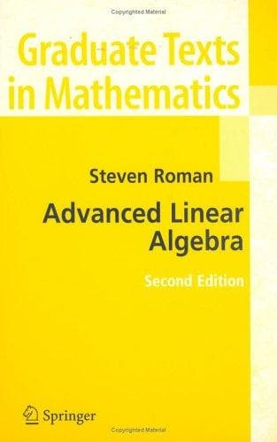 Cover of Advanced linear algebra by Steven Roman