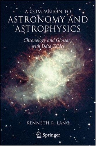 Cover of A Companion to Astronomy and Astrophysics by Kenneth R. Lang