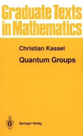 Cover of Quantum groups by Christian Kassel