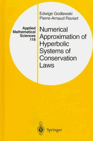 Cover of Numerical approximation of hyperbolic systems of conservation laws by Edwige Godlewski