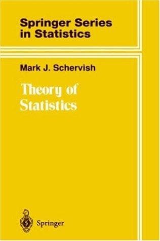 Cover of Theory of statistics by Mark J. Schervish