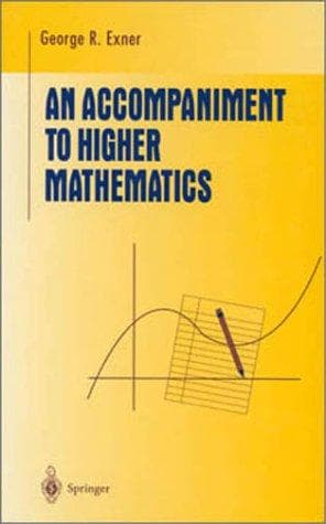 Cover of An accompaniment to higher mathematics by George R. Exner