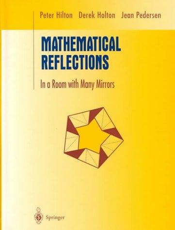 Cover of Mathematical reflections by Peter Hilton