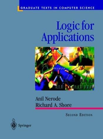 Cover of Logic for applications by Anil Nerode