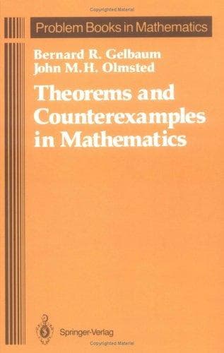 Cover of Theorems and counterexamples in mathematics by Bernard R. Gelbaum