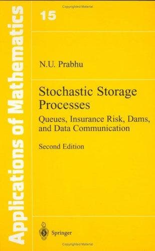 Cover of Stochastic storage processes by N. U. Prabhu