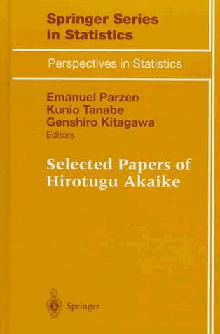 Cover of Selected papers of Hirotugu Akaike by Hirotsugu Akaike