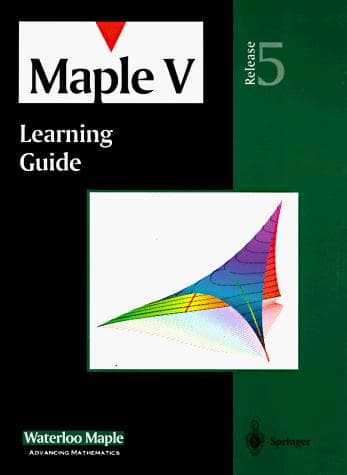 Cover of Maple V learning guide by K. M Heal