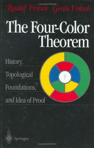 Cover of The four color theorem by Fritsch, Rudolf