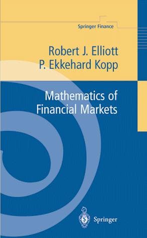 Cover of Mathematics of financial markets by Robert J. Elliott
