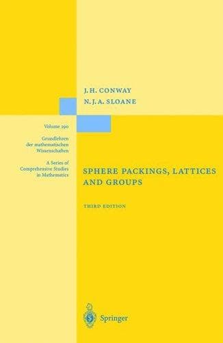 Cover of Sphere packings, lattices, and groups by John Horton Conway