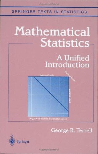 Cover of Mathematical statistics by George R. Terrell