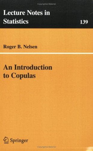 Cover of An Introduction to Copulas by Roger B. Nelsen