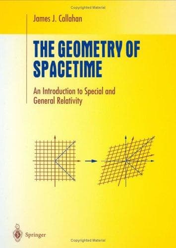 Cover of The geometry of spacetime by James Callahan