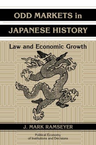 Cover of Odd Markets in Japanese History by J. Mark Ramseyer
