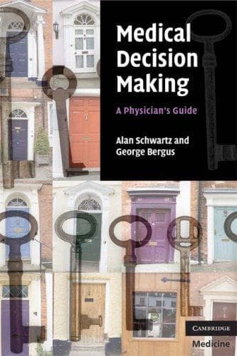 Cover of Medical decision making by Alan Schwartz