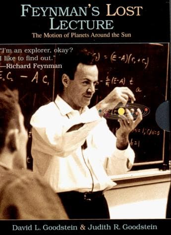 Cover of Feynman's lost lecture by David L. Goodstein