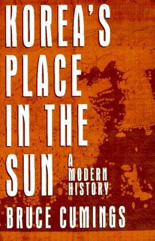 Cover of Korea's Place in the Sun by Bruce Cumings