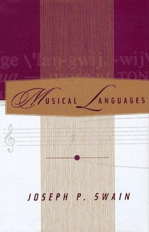 Cover of Musical languages by Joseph Peter Swain