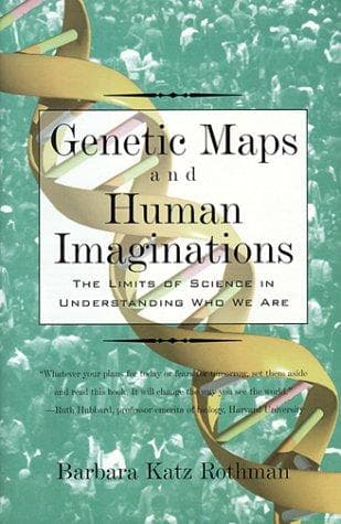 Cover of Genetic maps and human imaginations by Barbara Katz Rothman
