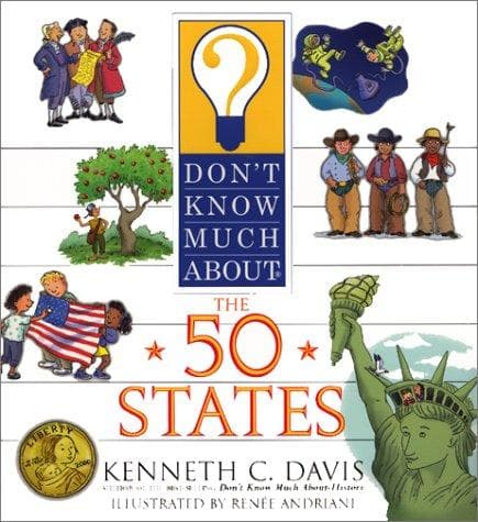 Cover of The fifty states by Kenneth C. Davis