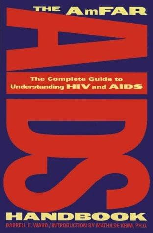 Cover of The AmFAR AIDS handbook by Darrell E. Ward