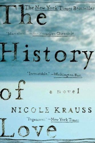 Cover of The History of Love by Nicole Krauss