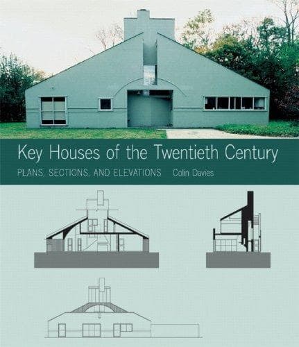Cover of Key Houses of the Twentieth Century by Colin Davies