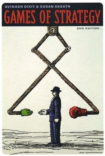 Cover of Games of strategy by Avinash K. Dixit