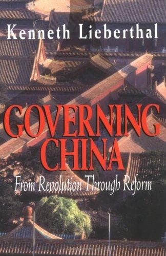 Cover of Governing China by Kenneth Lieberthal