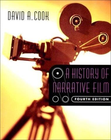 Cover of A history of narrative film by David A. Cook