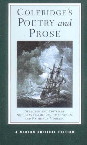 Cover of Coleridge's poetry and prose by Samuel Taylor Coleridge